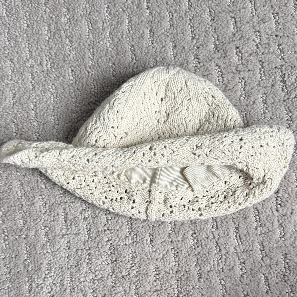 Carter's Cream Knit Kids Hat